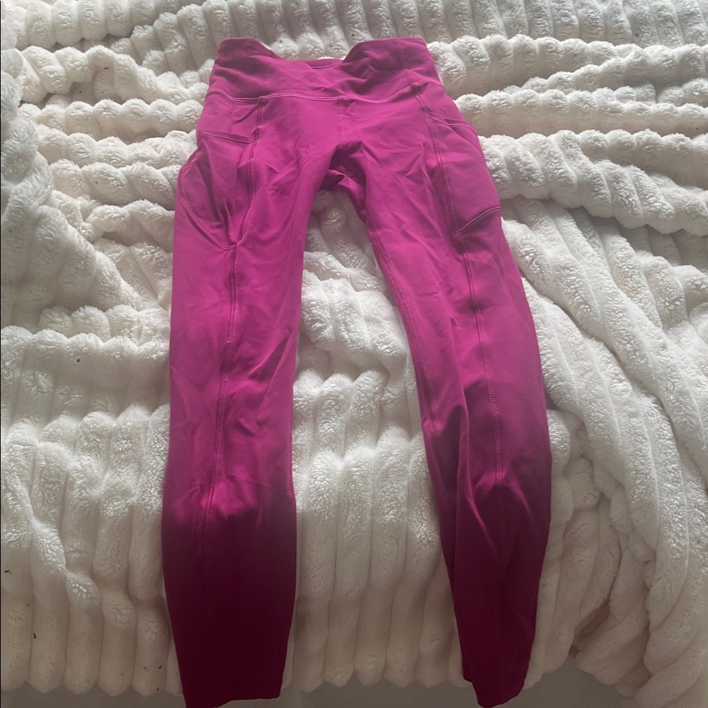 Lululemon Magenta Leggings